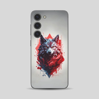 VYBE The Smart Choice Samsung S23 Plus Animal Mobile Skin Mobile Skin(Dusty Grey, Pastel Red 34)