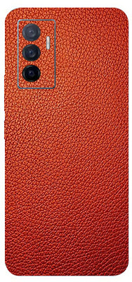 AsSkin Vivo V23e 5G Mobile Skin(Ultra Super Textrue red Leather Skin With High Matte Finish)