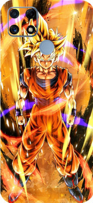 BugguSkin Realme C25s, realme c25s Mobile Skin(Ultra Super The Goku Skin With High Mattte Finish.)