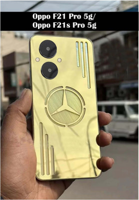 MOKPLZ Oppo F21 Pro 5g Back Panel Mobile Skin(Gold)