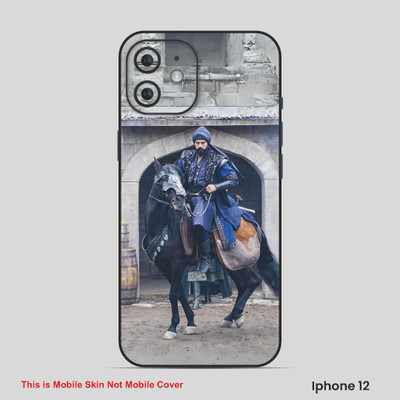 VYBE The Smart Choice iPhone 12 Ertugrul Ghazi Osman Mobile Skin(Grey Blue 4)