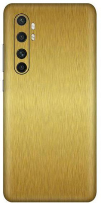 Vcare GadGets Mi Note 10 Lite Mobile Skin(Brushed Gold)