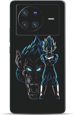 VYBE Vivo X80 Goku Mobile Skin Mobile Skin(Gunmetal Blue 41)