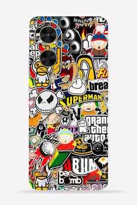 OggyBaba Redmi C71 5g Mobile Skin(Sticker Bombing)