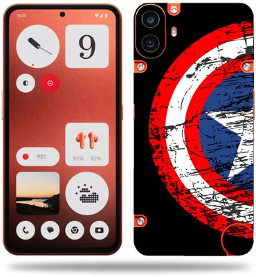 WeCre8 Skin's WeCre8 Skin's Nothing_CMF_Phone_1 Mobile Skin(Captain America Shield)