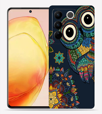 Skinex Vivo V27 pro 5g, Baby Owl Mobile Skin(Multicolor Mobile Skin With camera protector (Back + Camera + Side)) Skinex Vivo V27 pro 5g, Baby Owl Mobile Skin(Multicolor Mobile Skin With camera protector (Back + Camera + Side))