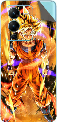 TJ CREATION Vivo V25 pro 5g Mobile Skin(Ultra Super The Goku Skin With High Matte Finish.)