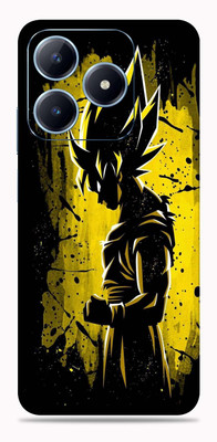 SkinoMania realme NARZO N63 Mobile Skin(Goku Yellow)