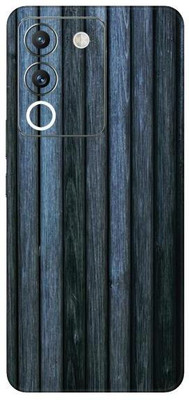 Vcare GadGets The Dark Blue Washed Wood Vivo Y200 5G Mobile Skin(Multicolor)