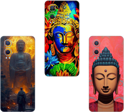 wrap craft ONEPLUS OPEN 5G(PACK OF 3)Camera&Back Protector Premium Vinyl Mobile Skin(Multicolor)
