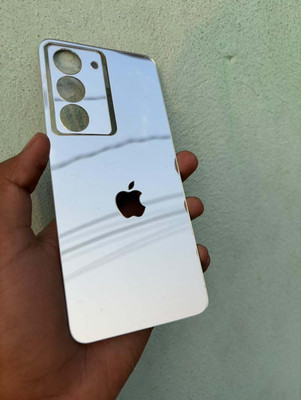 TWUAOP VIVO Y200 5G MOBILE SKIN BACK PANNEL ACRYLIC SHEET Mobile Skin(Silver)