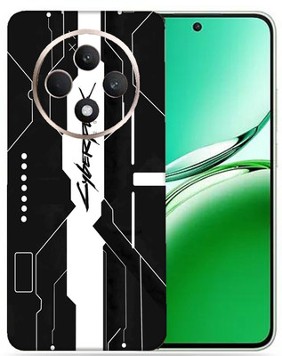 OggyBaba OggyBaba Oppo Reno 12f Mobile Skin(Black Cyberpunkh)