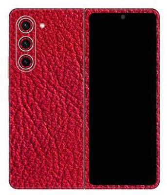 Vcare GadGets Samsung Galaxy Z Fold 5 5G Mobile Skin(Red)