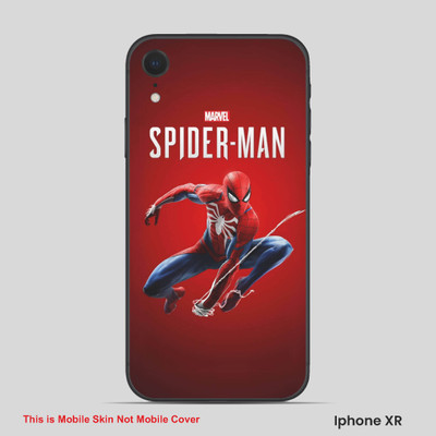 VYBE The Smart Choice iPhone XR Super Hero Mobile Skin(Congoc Brown 1)
