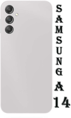 TJ CREATION SAMSUNG GALAXY A14 5G Mobile Skin(Ultra Super White Matte Skin With High Matte Finish.)