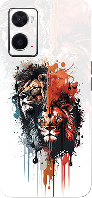 AsSkin Oppo A76 Mobile Skin(Colorfull Loin Skin With Glossy Matte Finish.)