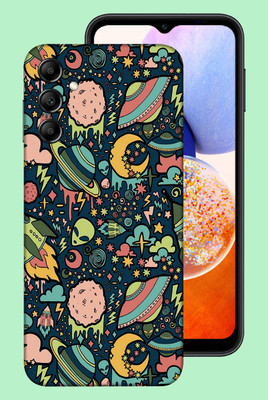 WeCre8 Skin's Samsung Galaxy A14 5G Mobile Skin(Space Graffiti Multicolor Mobile Skin)