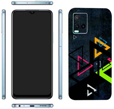 Pochanki Vivo Y33t Mobile Skin(Style Tringels Skin With Glossy Matte Finish.)