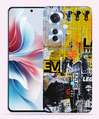 OggyBaba OggyBaba Oppo Reno 11f Mobile Skin(Abstract Azure)