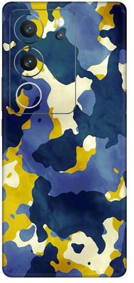 Vcare GadGets Blue Water Color Camo Vivo V29 5G Mobile Skin(Multicolor)