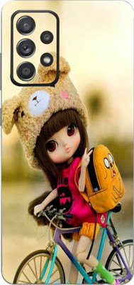 LAMHA Samsung Galaxy A52s 5G Mobile Skin(Ultra Super Cutie Pie Girl With High Matte Finish.)