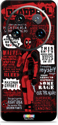 SkinoMania Xiaomi 14 Ultra Premium Vinyl Mobile Skin (Multicolor) Mobile Skin(DeadPool Text)