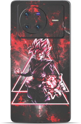 VYBE Vivo X80 Goku Mobile Skin Mobile Skin(Jet Black 41)