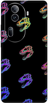 SKINADDA OPPO RENO 11 PRO 5G Premium Vinyl Mobile Skin(Multicolor)