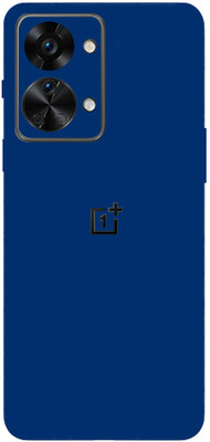 LAMHA One Plus Nord 2T 5G, one plus nord 2t 5g Mobile Skin(Ultra Super Dark Blue Matte With High Matte Finish.)