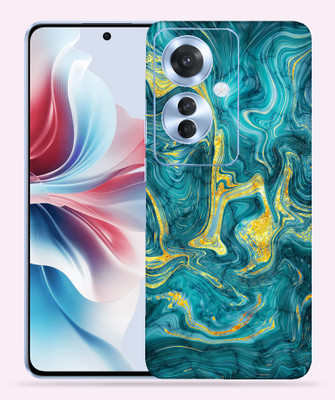OggyBaba OggyBaba Oppo Reno 11f Mobile Skin(Golden Lava)