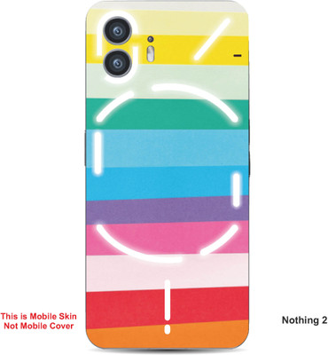 VYBE The Smart Choice Nothing 2 Art Embossed Mobile Skin(Smalt Blue 1)