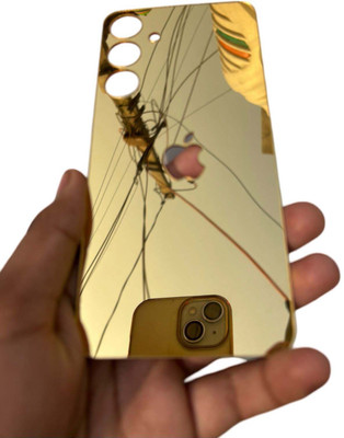 TWUAOP SAMSUNG GALAXY S24 FE 5G BACK PANNEL ACRYLIC Mobile Skin(Gold)