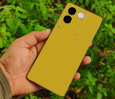TJ CREATION vivo T2 Pro 5G Mobile Skin(Ulltra Super Golden Matte Skin With High Matte Finish., Mobile Skin (Back+Side+Camera))