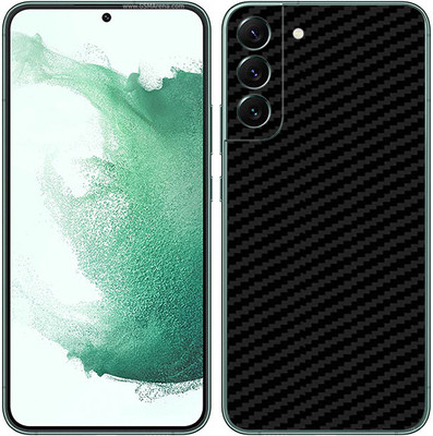 candeal mart Samsung Galaxy S22 Plus 5g / S22+ 5g carbon fiber 3D back skin/ Protective film Mobile Skin(Black)