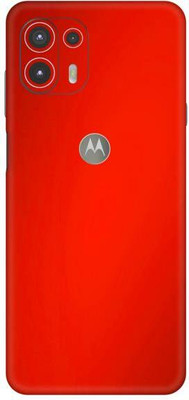 Vcare GadGets Moto Edge 20 Fusion Mobile Skin(Red)