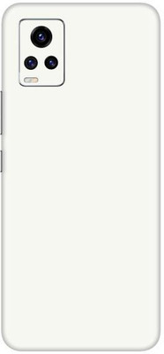 Vcare GadGets Vivo V20 Pro Mobile Skin(White Glossy)