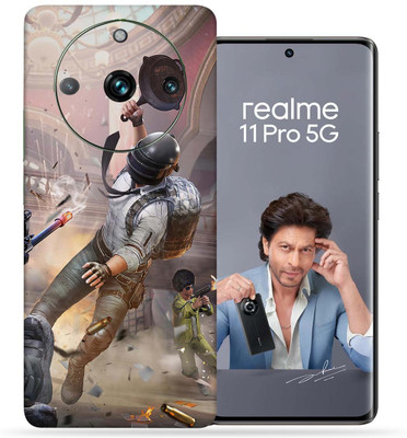 Skinex Realme 11 Pro Plus, Pub G Pan Fight, OggyBaba Mobile Skin(Multicolor Mobile Skin With camera protector (Back + Camera + Side))