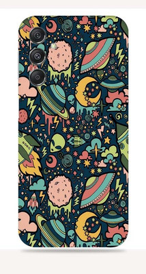 WeCre8 Skin's SAMSUNG Galaxy M34 5G Mobile Skin(Space Graffiti)