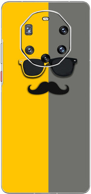 FCS Huawei Mate 40 RS Porsche Printed Back skin Mobile Skin(Moustache)