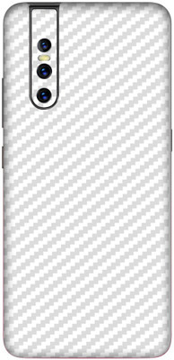 ARAYLE Vivo v15 Pro,v15 pro Mobile Skin(Transparent 3D Carbon Fiber)