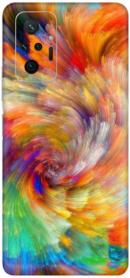 aadia ® XIAOMI REDMI NOTE 10 PRO PRINTED VINYL WRAP DECAL LAMINATION STICKER (MATTE) Mobile Skin(Multicolor)