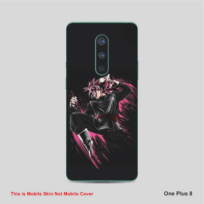 VYBE The Smart Choice One Plus 8 Goku Mobile Skin Mobile Skin(Bashful Pink B12)