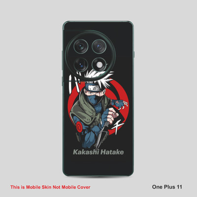 VYBE The Smart Choice One Plus 11 Kakashi Mobile Skin Mobile Skin(Camouflage Black B20)