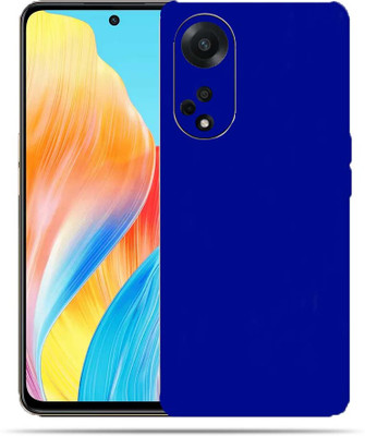 BugguSkin Oppo f23 5g Mobile Skin(Ultra Blue Matte Skin With High Matte Finish.)