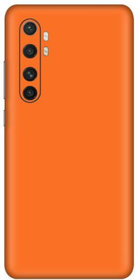 Vcare GadGets Mi Note 10 Lite Mobile Skin(Orange Matte)