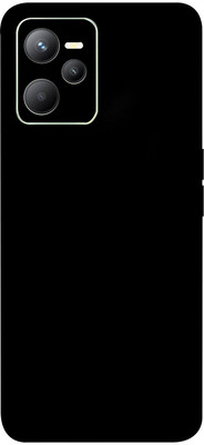 AsSkin Realme C35 Mobile Skin(Ultra Super Black Matte Skin With High Gloss Finish).)