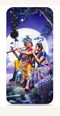 SkinoMania Samsung Galaxy M35 5G Mobile Skin(Blue Radha Krishna)