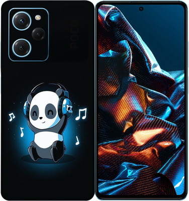 SkinoMania POCO X5 Pro 5G Mobile Skin(Multicolor Music-Teddy)