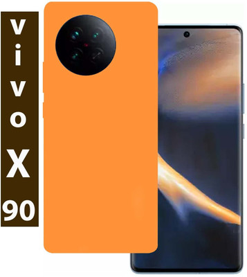 BUGGU Vivo X90 Mobile Skin(Ultra Super Orange Matte Skin With High Matte Finish.)