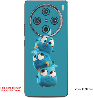 VYBE The Smart Choice Vivo X100 Pro Jay,Jake & Jim Embossed Mobile Skin(Sea Blue B16)